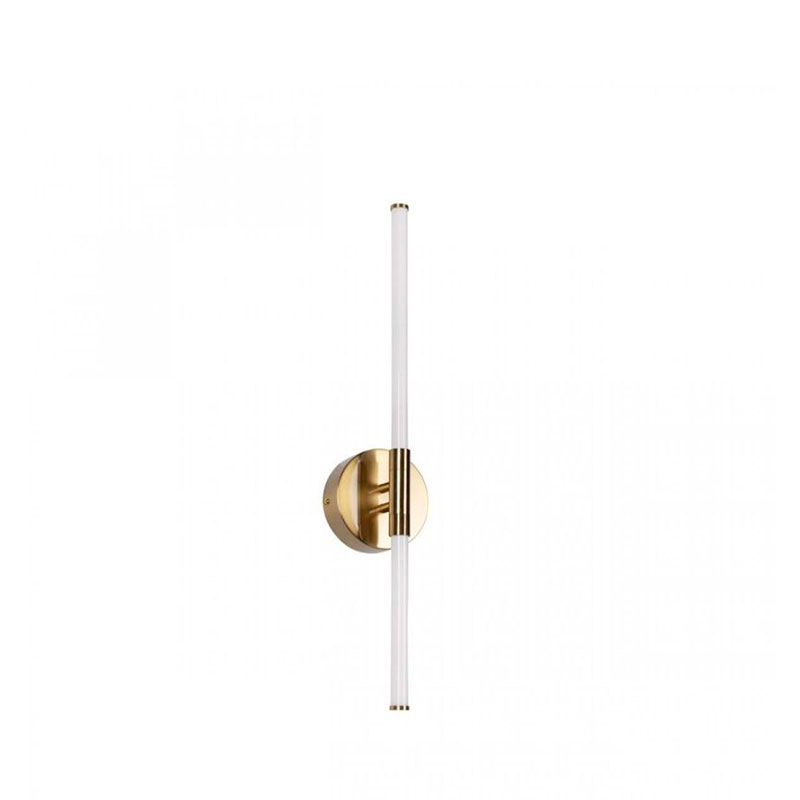 Бра светодиодное Trumpet Tube Gold 60 см Золотой Белый в Краснодаре | Loft Concept 