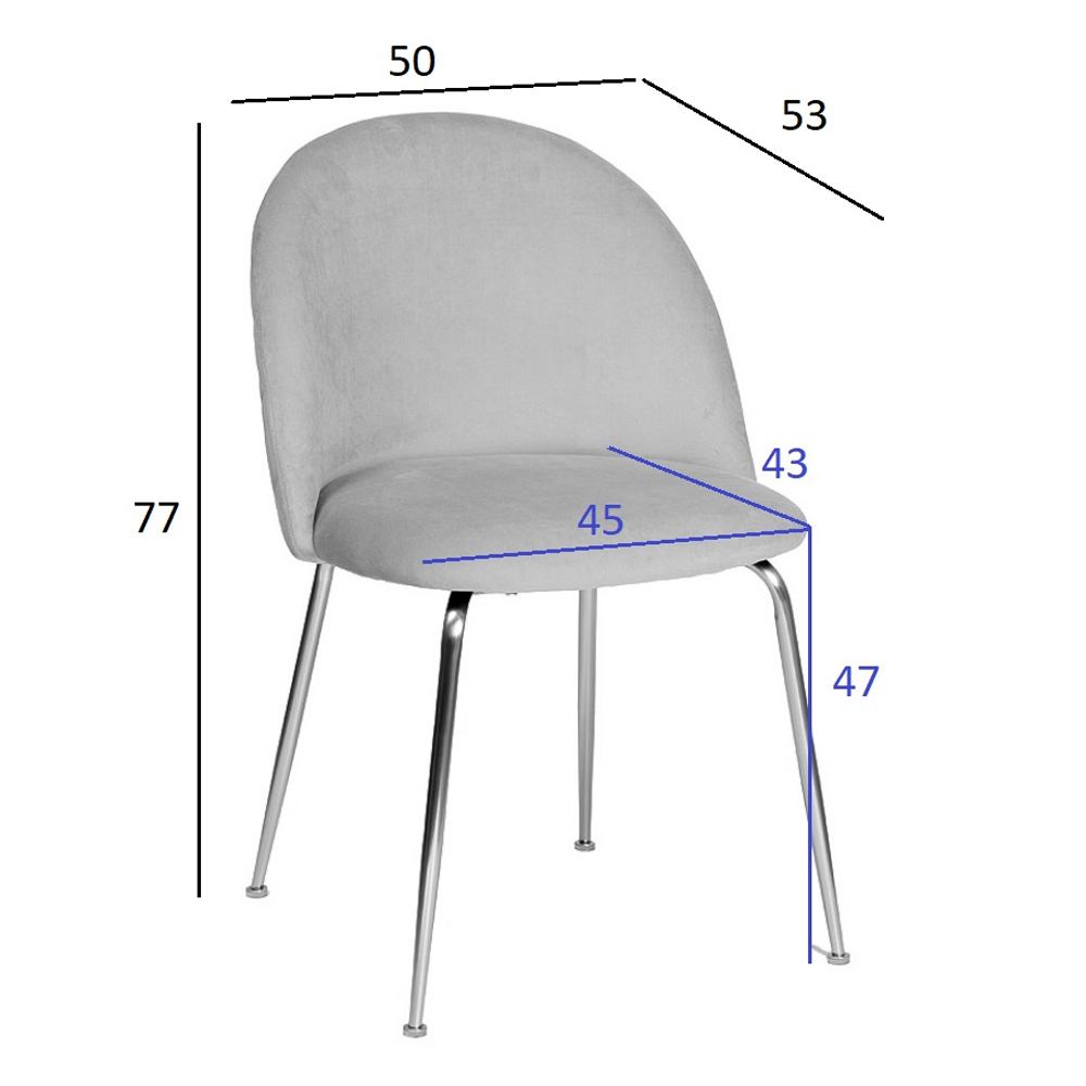 Стул велюровый хаки на золотистых металлических ножках Vendramin Chair в Краснодаре
