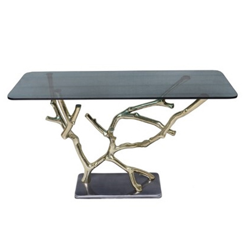 Консоль Console Tree Branches Винтажное Темное Золото  в Краснодаре | Loft Concept 