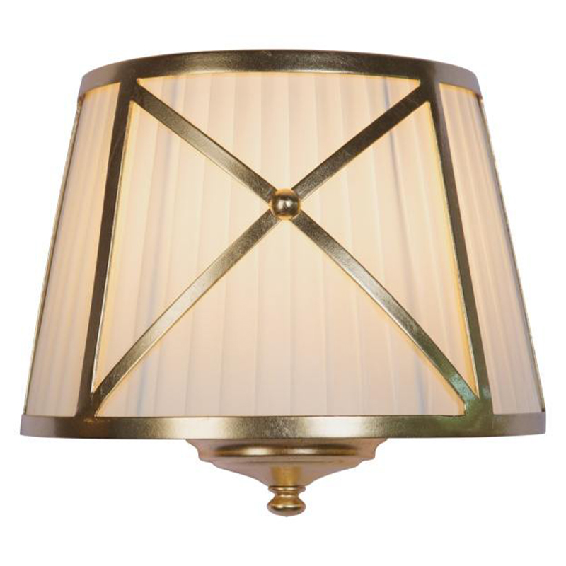 Бра Provence Lampshade Light Gold Wall Lamp Бежевый Золотой в Краснодаре | Loft Concept 