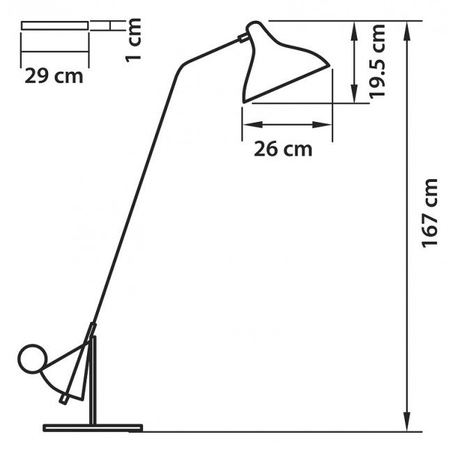 Торшер Lampara Floor Lamp в Краснодаре