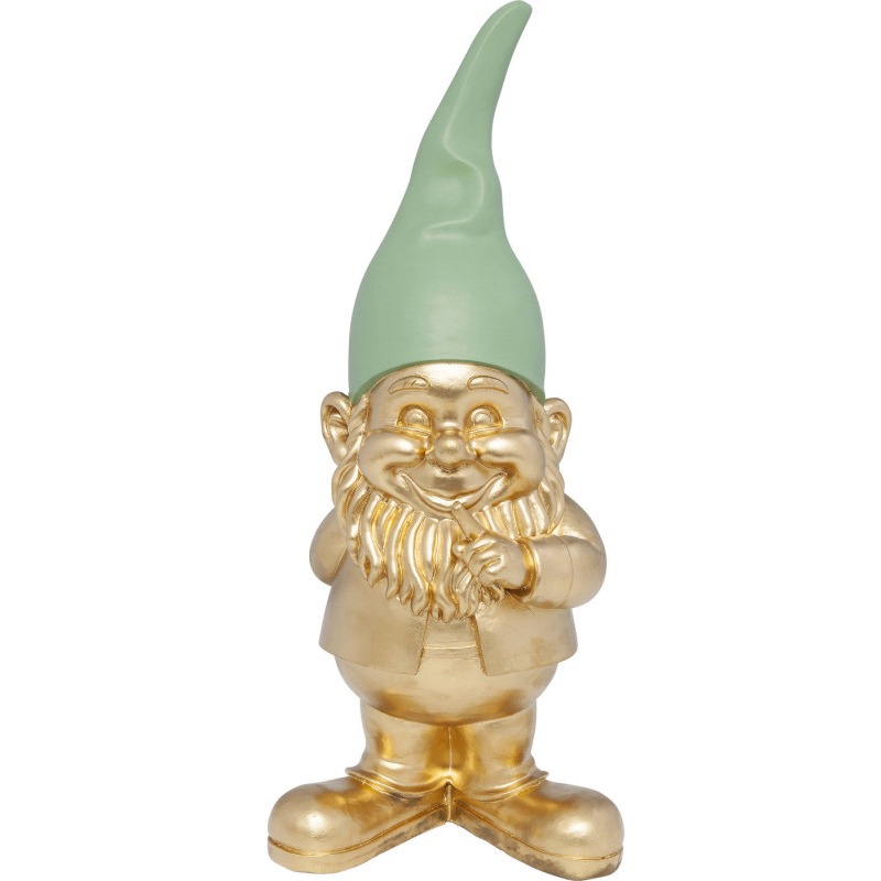 Статуэтка Golden Standing Gnome Золотой в Краснодаре | Loft Concept 