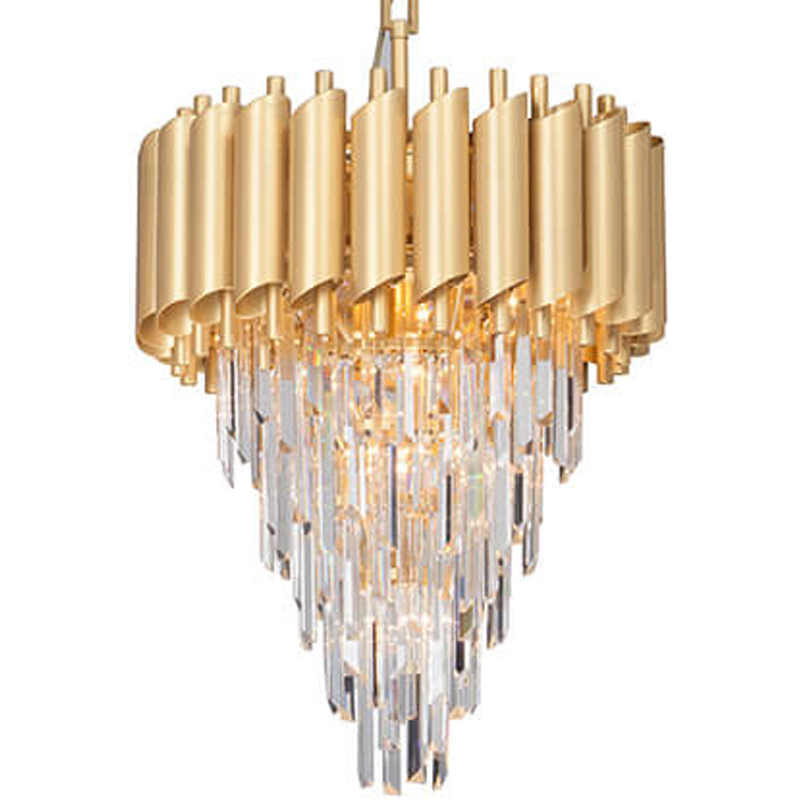 Empire Gold Chandelier Crystal D 50 Глянцевое золото в Краснодаре | Loft Concept 