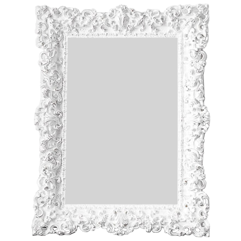 Зеркало Leeuw Mirror White Белый винтажная патина   в Краснодаре | Loft Concept 