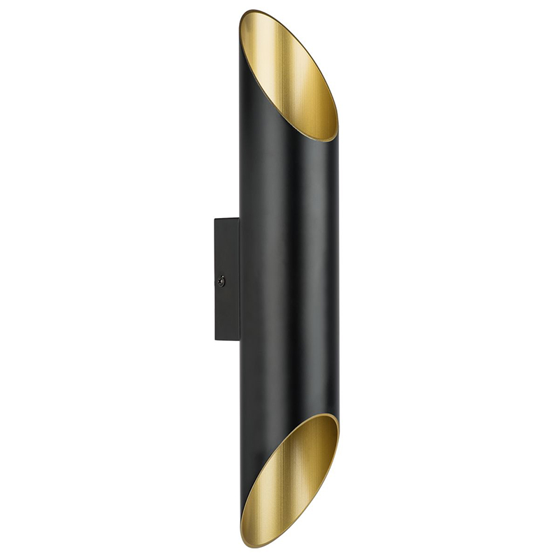 Бра Garbi Black Pipe Organ Sconce Черный Золотой в Краснодаре | Loft Concept 