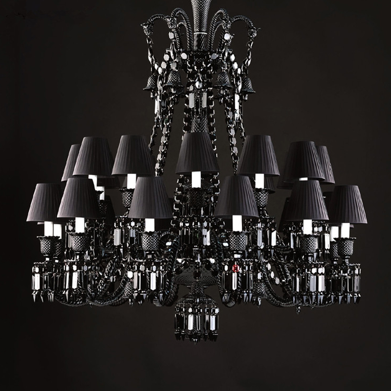 Люстра BACCARAT ZENITH NOIR Chandelier Черный в Краснодаре | Loft Concept 