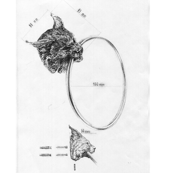 Держатель для полотенца Bronze Lynx в Краснодаре