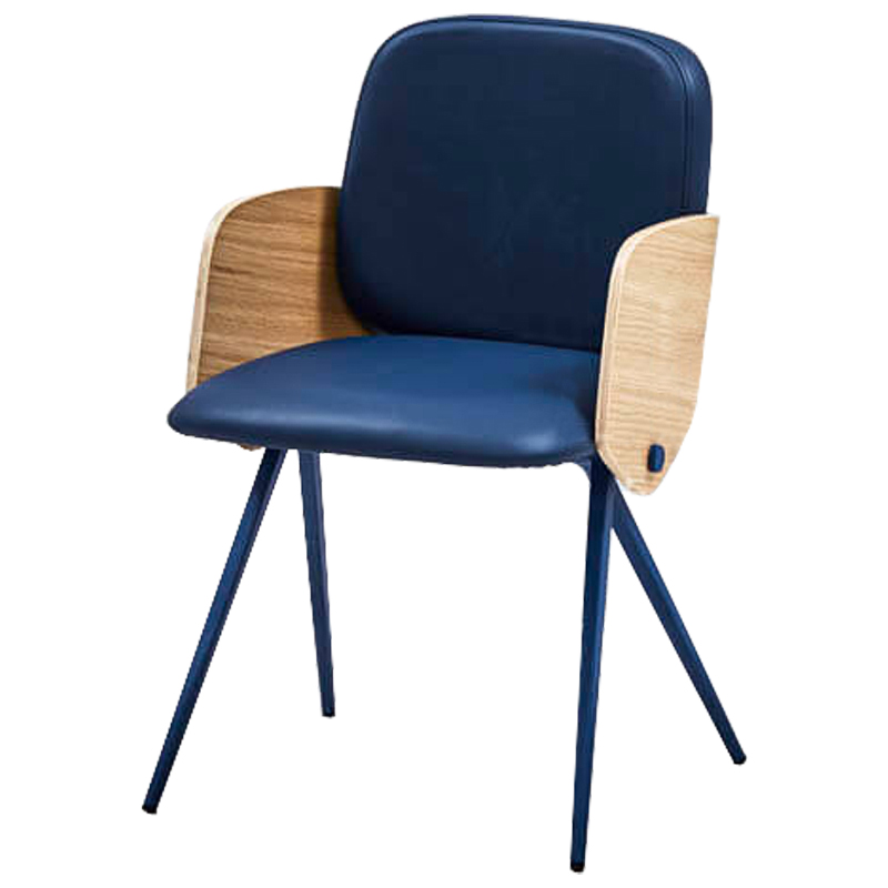 Стул Fionan Stool Blue Древесина Синий в Краснодаре | Loft Concept 