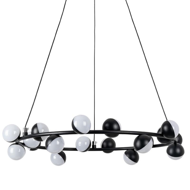 Люстра Vilelme Chandelier black 50 Черный в Краснодаре | Loft Concept 