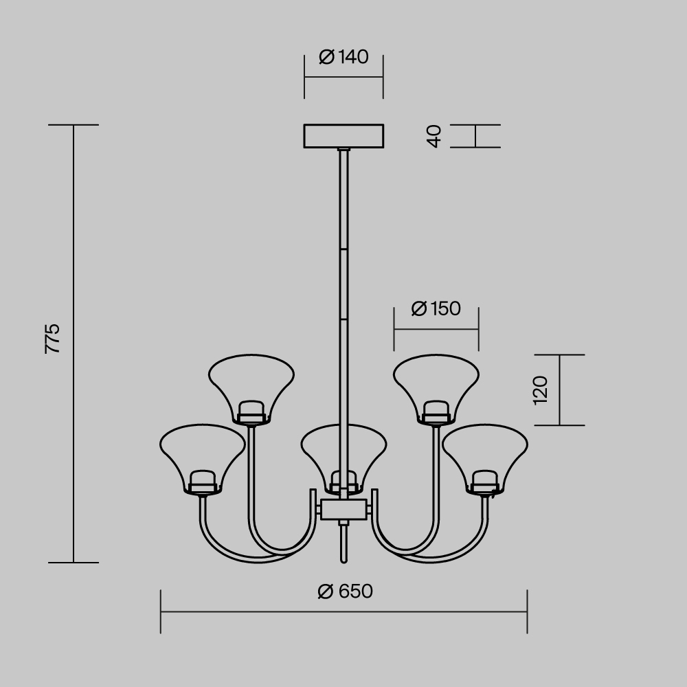 Люстра подвесная Dynasty 3000К в Краснодаре