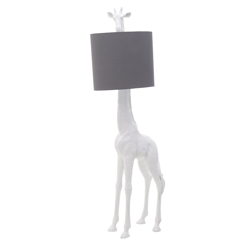 Торшер White Giraffe Floor lamp Белый Серый в Краснодаре | Loft Concept 