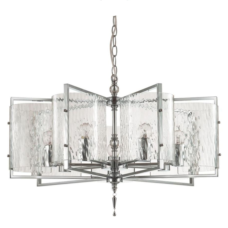 Люстра Karissa Chrome Chandelier 65 Хром Прозрачный (Transparent) в Краснодаре | Loft Concept 