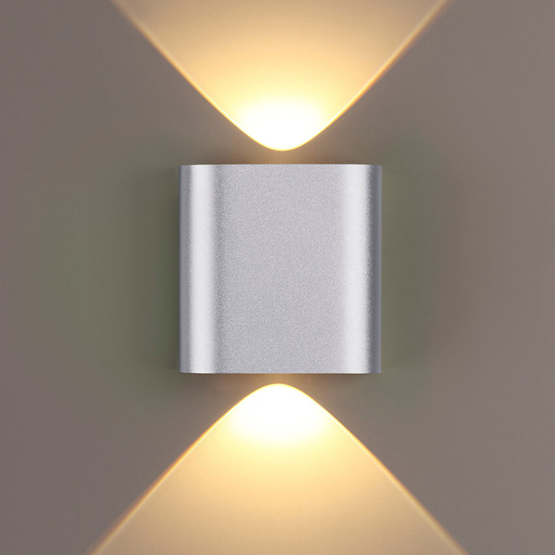 Бра Obverse Silver Square Wall lamp Серебряный в Краснодаре | Loft Concept 