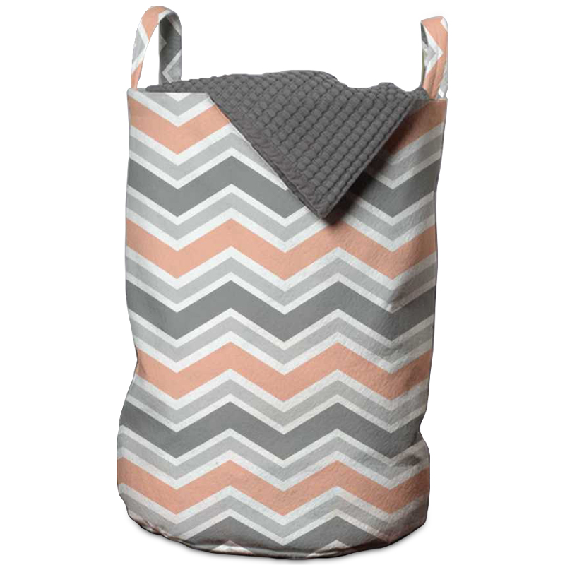 Корзина Gray Chevron Basket Мульти в Краснодаре | Loft Concept 