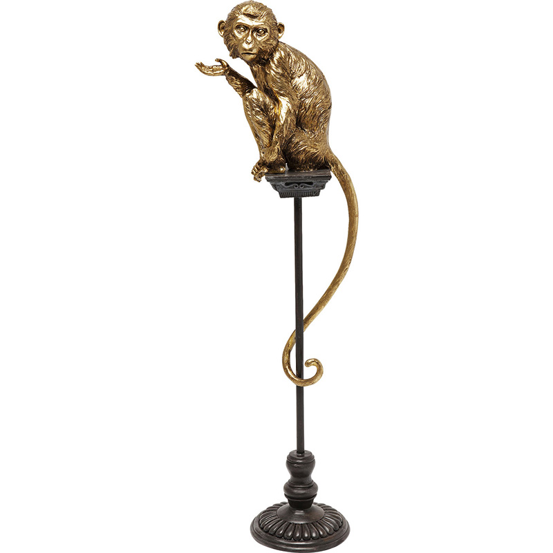 Статуэтка Golden Monkey on a stand Золотой в Краснодаре | Loft Concept 