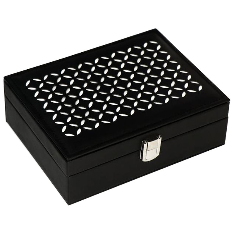 Шкатулка Vesper Jewerly Organizer Box black Черный в Краснодаре | Loft Concept 