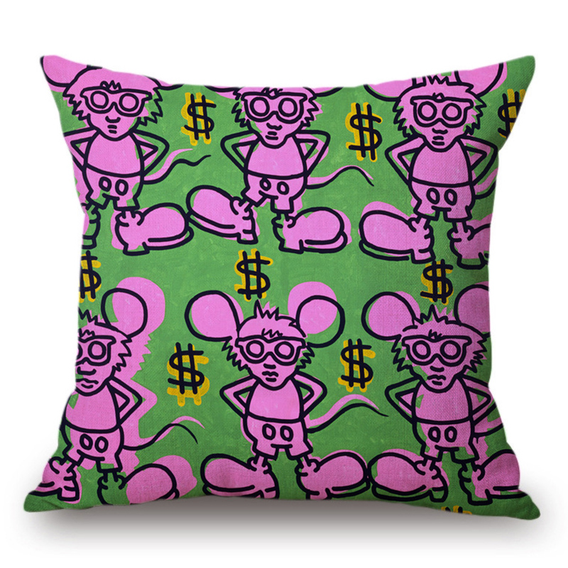 Подушка Keith Haring 12 Мульти в Краснодаре | Loft Concept 