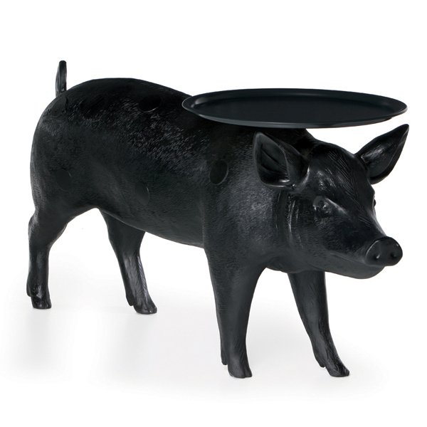 Кофейный стол Moooi Pig Table Черный матовый в Краснодаре | Loft Concept 