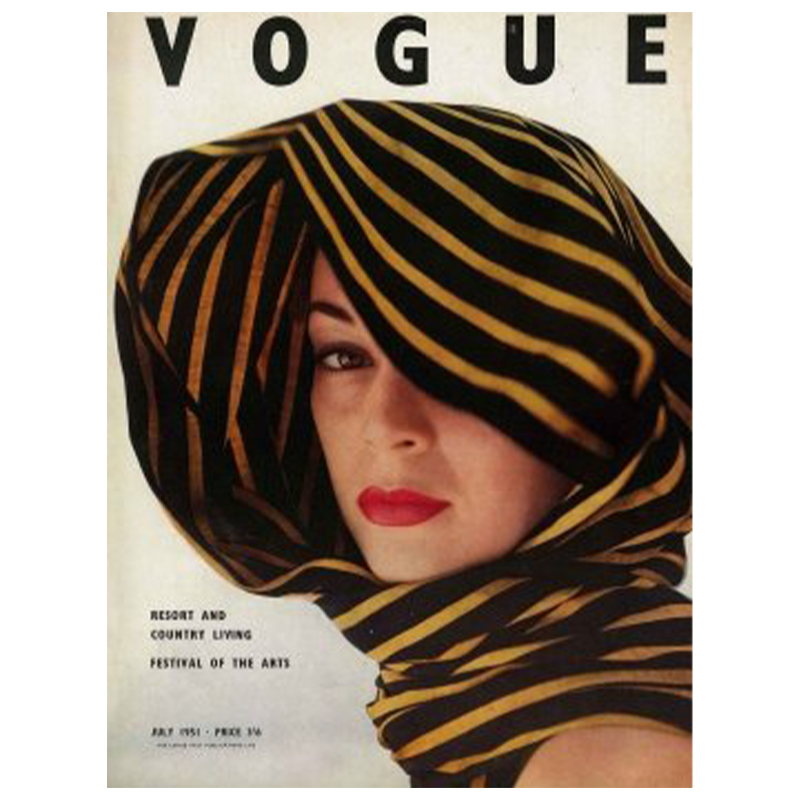 Постер Vogue Cover 1951 July  в Краснодаре | Loft Concept 