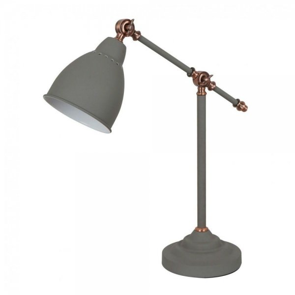 Настольная лампа Holder Table Lamp Grey Серый в Краснодаре | Loft Concept 