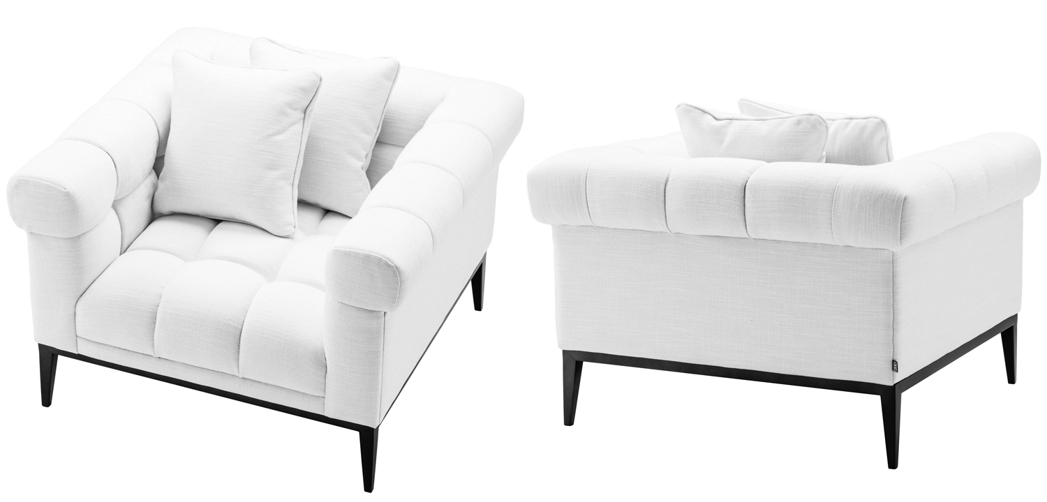 Кресло Eichholtz Chair Aurelio white - фото №1