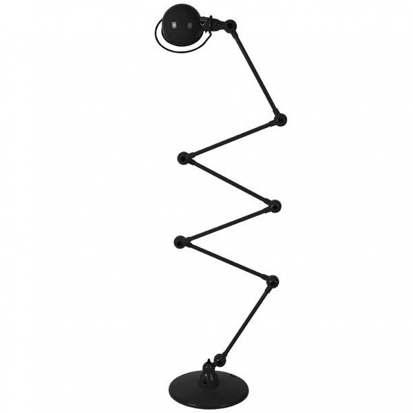 Торшер Zigzag Floor Lamp Черный в Краснодаре | Loft Concept 