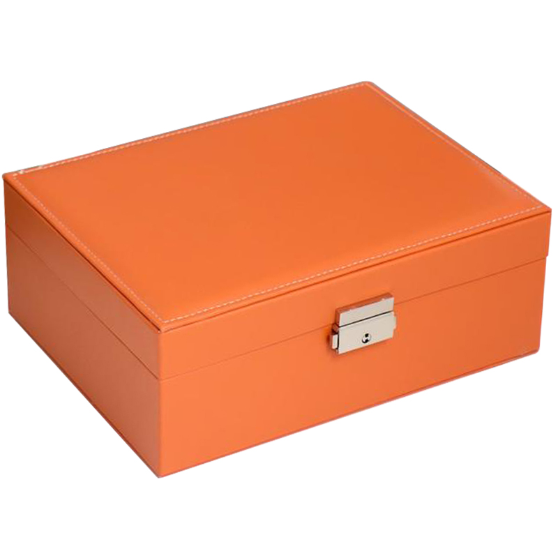 Шкатулка Auburn Jewerly Organizer Box orange Оранжевый в Краснодаре | Loft Concept 