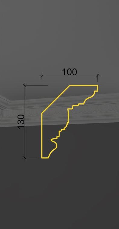 Карниз с орнаментом KO-12 в Краснодаре