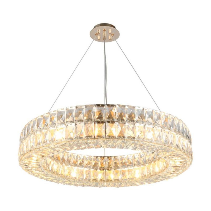 Люстра Crystal Regena Gold Chandelier Прозрачный Золотой в Краснодаре | Loft Concept 