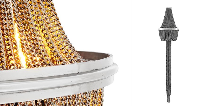 Бра Wall Lamp Martinez Nickel - Loft-Concept в Краснодаре