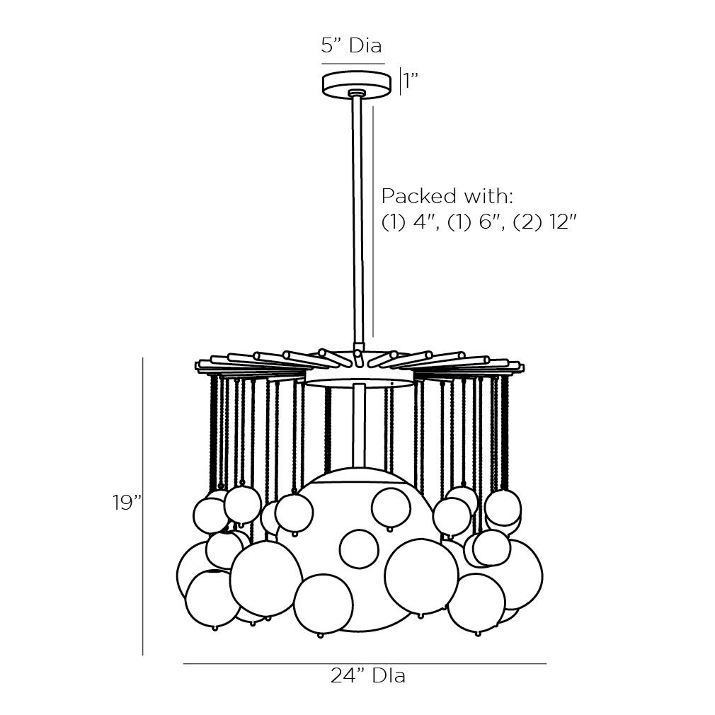 Люстра Arteriors MIRA CHANDELIER в Краснодаре