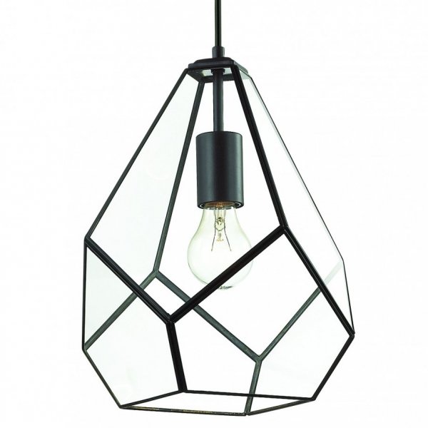 Подвесной светильник Geometry Glass Light Pendant Transparent Прозрачный в Краснодаре | Loft Concept 