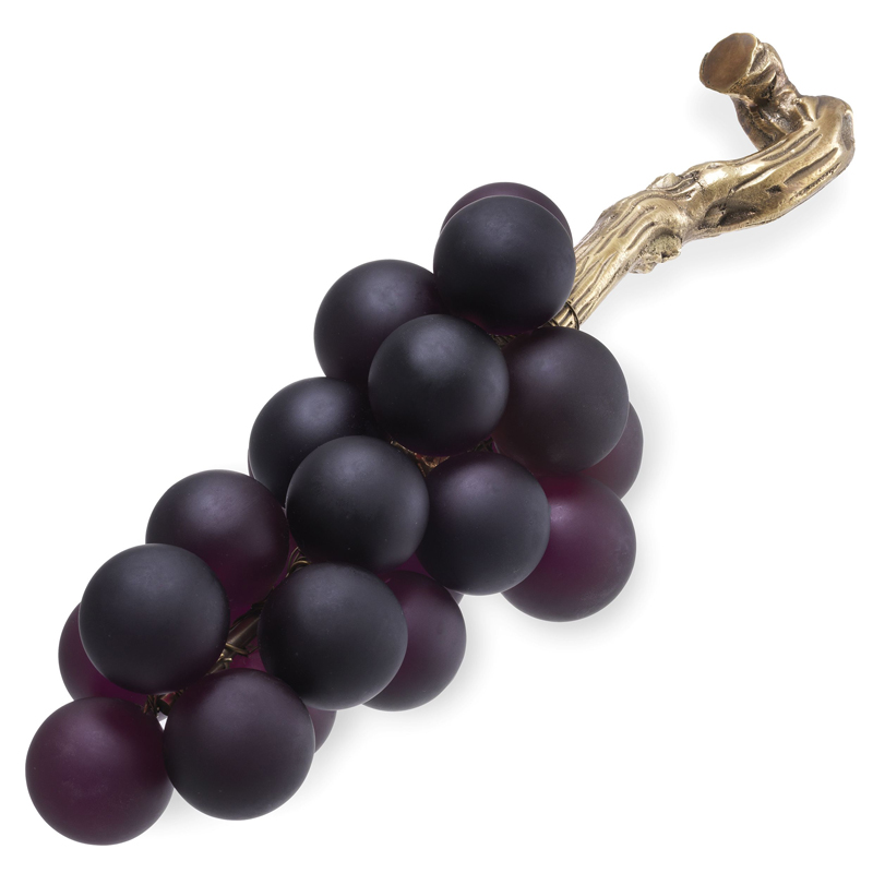 Аксессуар Eichholtz Object french grapes Purple Пурпурно-фиолетовый Винтажная латунь в Краснодаре | Loft Concept 