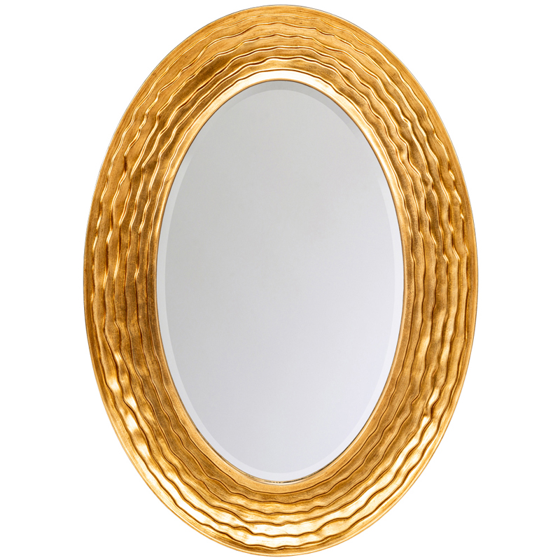 Зеркало Golden Waves Oval Mirror  в Краснодаре | Loft Concept 