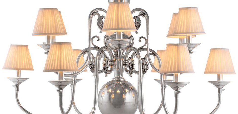 Люстра Eichholtz Chandelier La Chapelle Silver - Loft-Concept в Краснодаре
