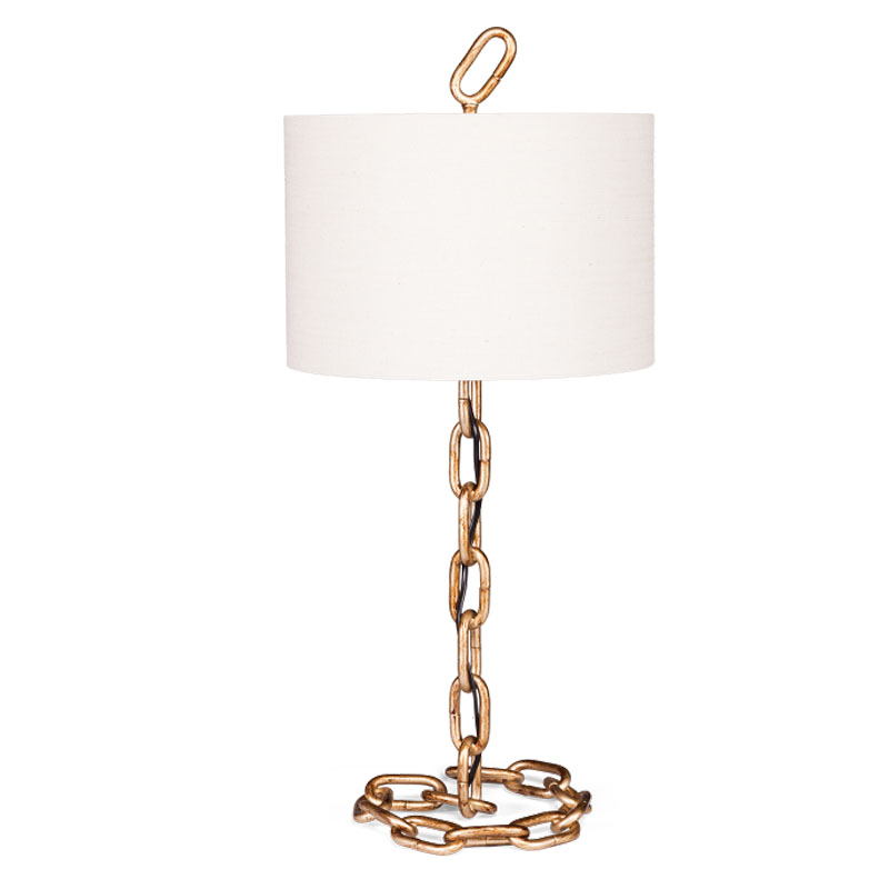 Настольная лампа Camryn Table Lamp Золотой Белый в Краснодаре | Loft Concept 