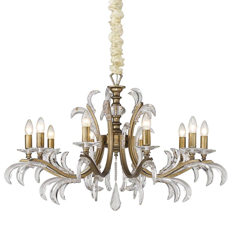 Люстра Blenden Chandelier 100 Серебряный в Краснодаре | Loft Concept 