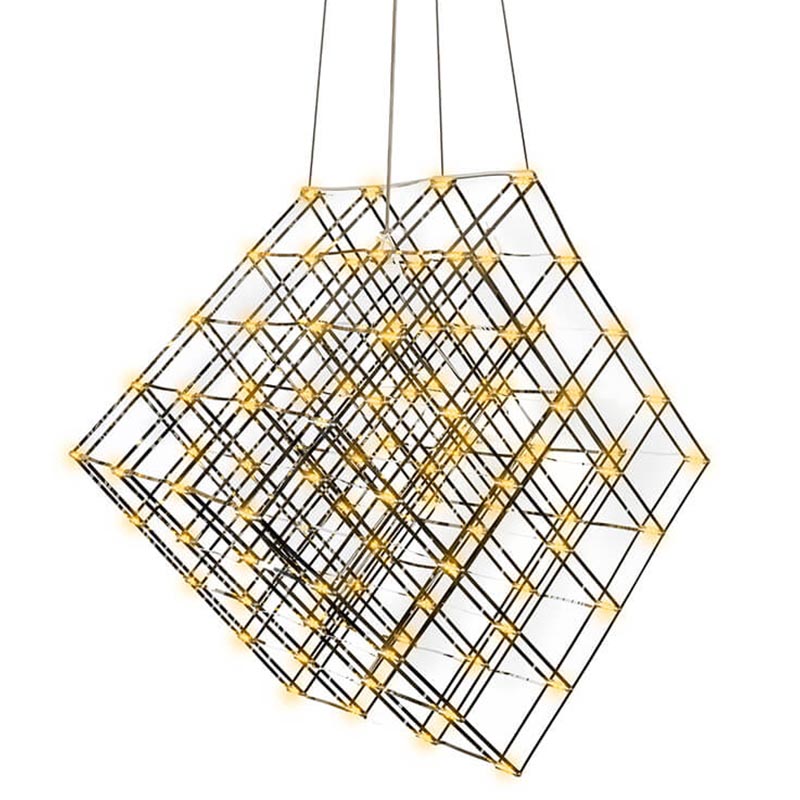 Люстра Moooi Tesseract Yellow lamp L Хром в Краснодаре | Loft Concept 