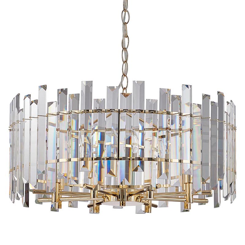 Люстра Langley Chandelier gold 60 Золотой Прозрачный в Краснодаре | Loft Concept 