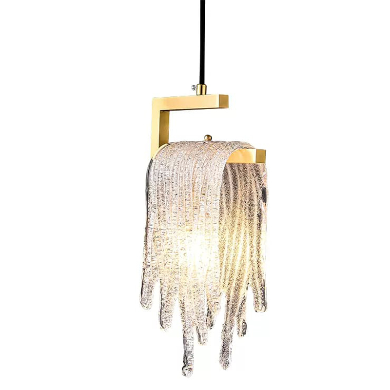 Подвесной светильник Fused Glass Hanging lamp Золотой в Краснодаре | Loft Concept 