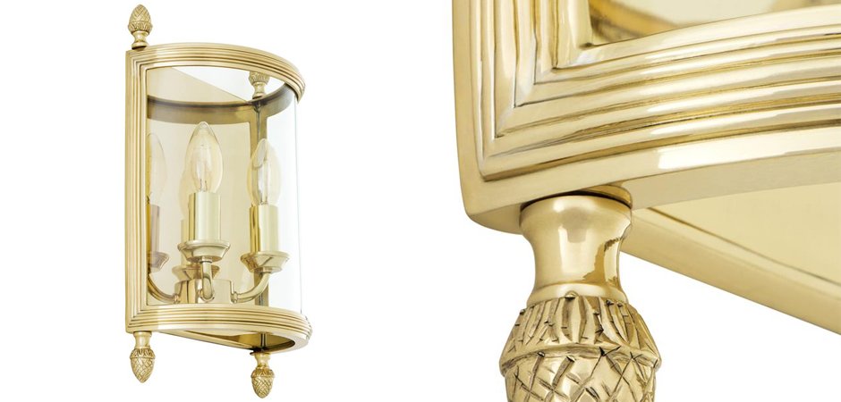 Бра Wall Lamp Lennon S Brass - Loft-Concept в Краснодаре