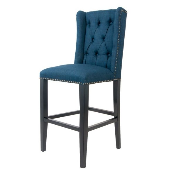 Стул French chairs Provence Barton Blue Chair Черный Синий в Краснодаре | Loft Concept 