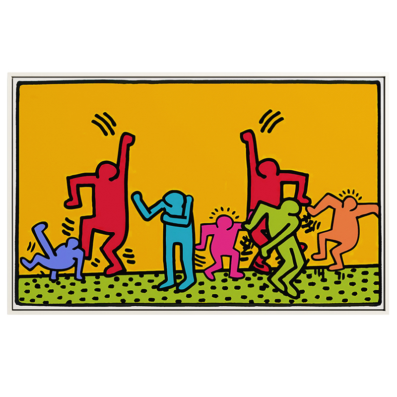 Постер Keith Haring 6 Мульти в Краснодаре | Loft Concept 