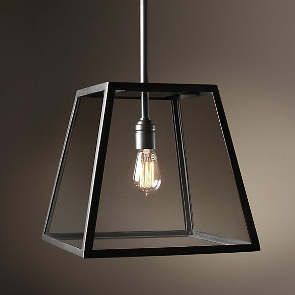 Подвесной светильник Loft Industrial Filament Pendant Черный в Краснодаре | Loft Concept 