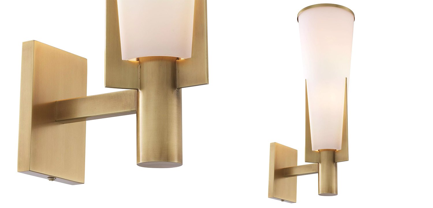 Бра Eichholtz Wall Lamp Dino Brass - фото №1