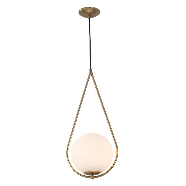 Люстра CORDA PENDANT LAMP Черный Латунь Белый в Краснодаре | Loft Concept 