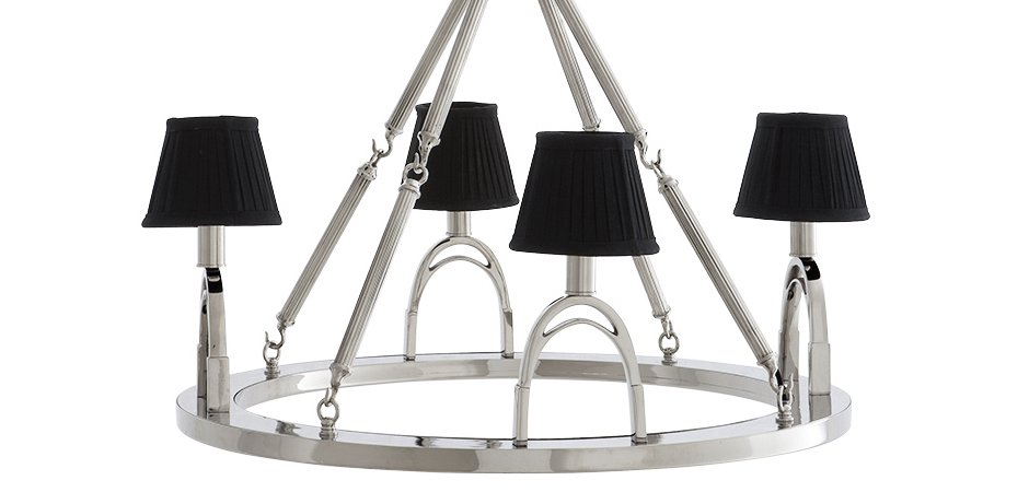 Люстра Eichholtz Chandelier Jigger Nickel - Loft-Concept в Краснодаре