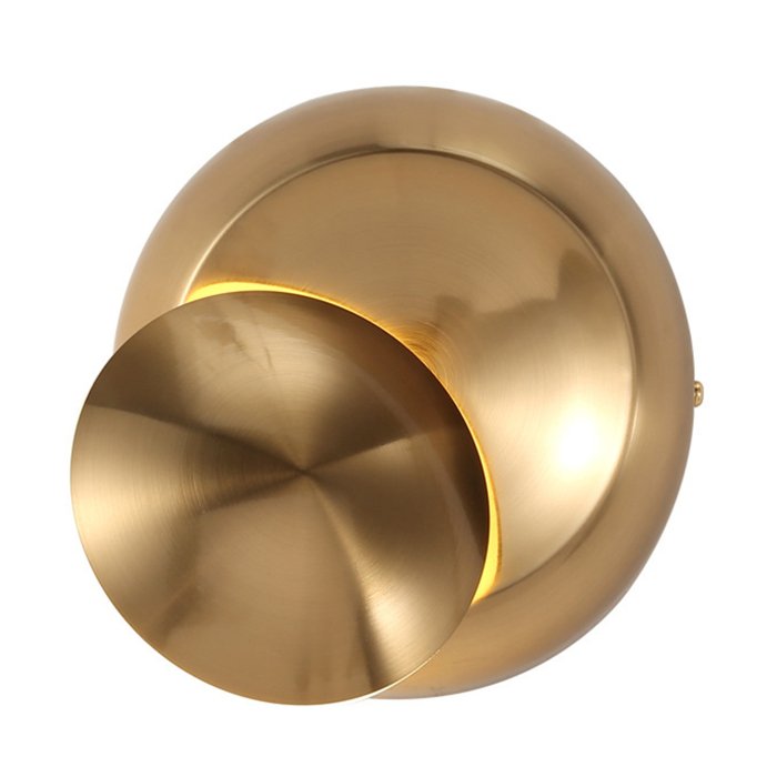 Бра Light Point Luna Wall Lamp Gold Латунь в Краснодаре | Loft Concept 