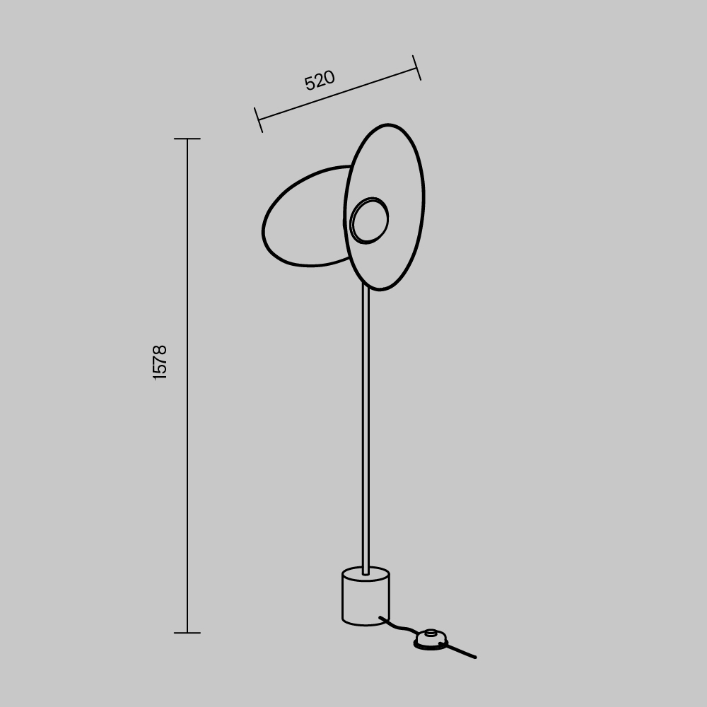 Напольный светильник Evolution 3000К 12Вт в Краснодаре