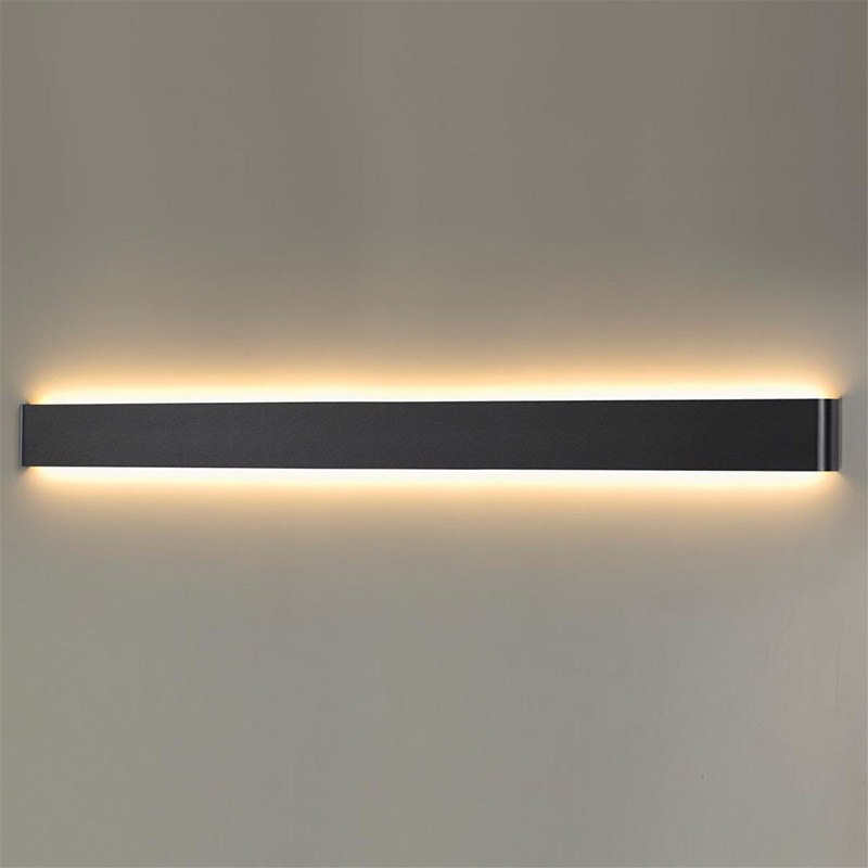 Бра Obverse Black Long Wall lamp Черный матовый в Краснодаре | Loft Concept 